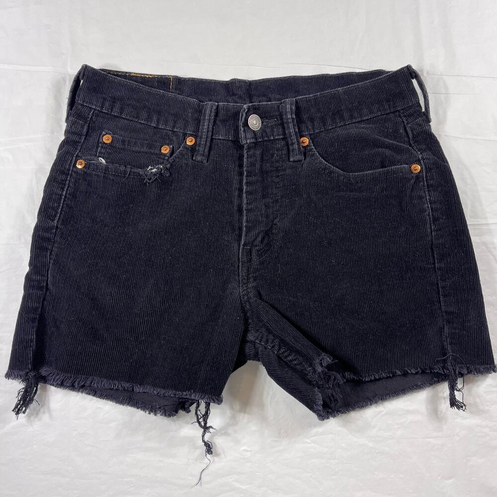 Unisex Levi’s 514 Corduroy Cutoff Shorts W29 (Altered)